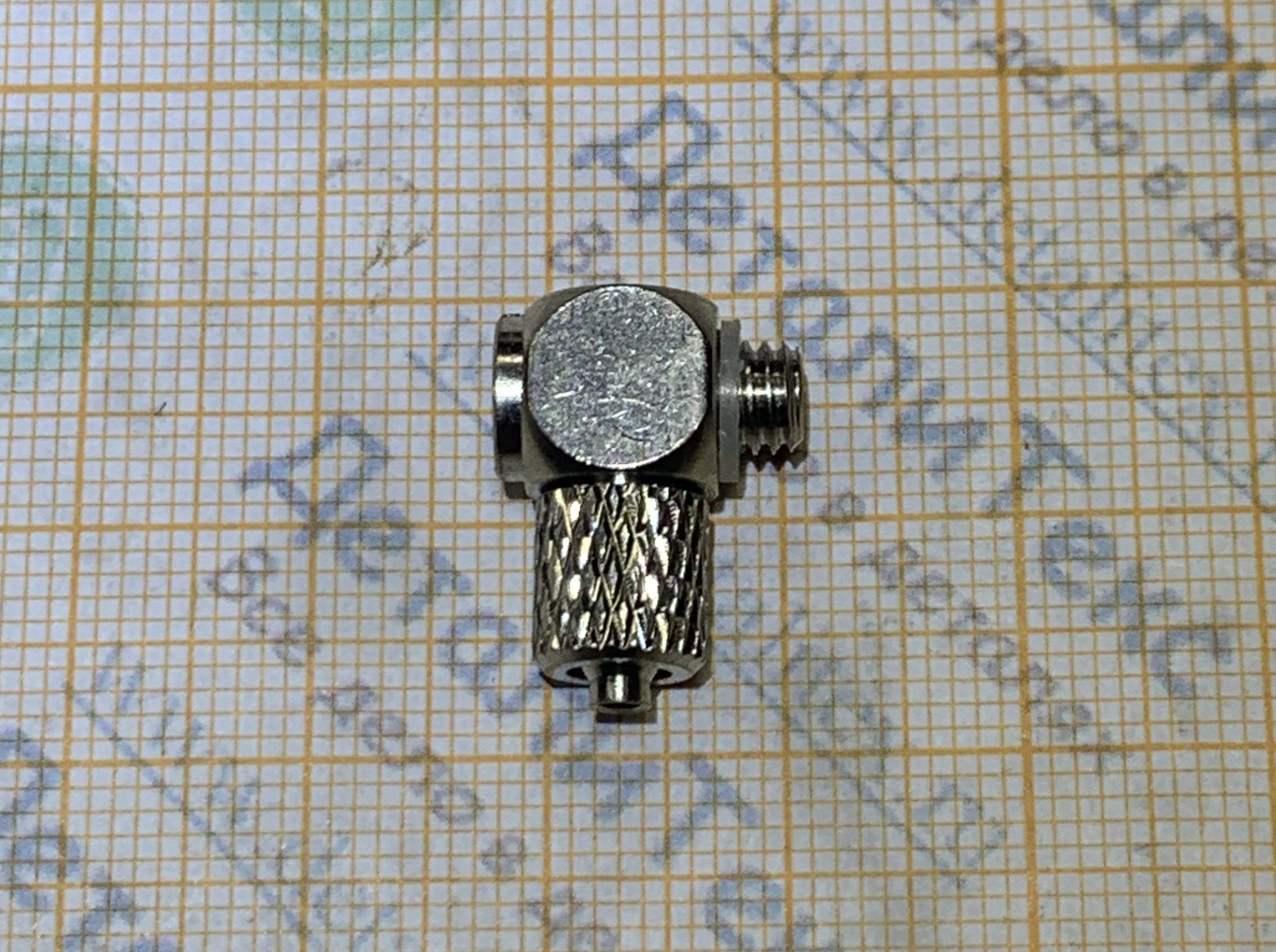31K-05/12 фитинг угловой (4мм/М5)