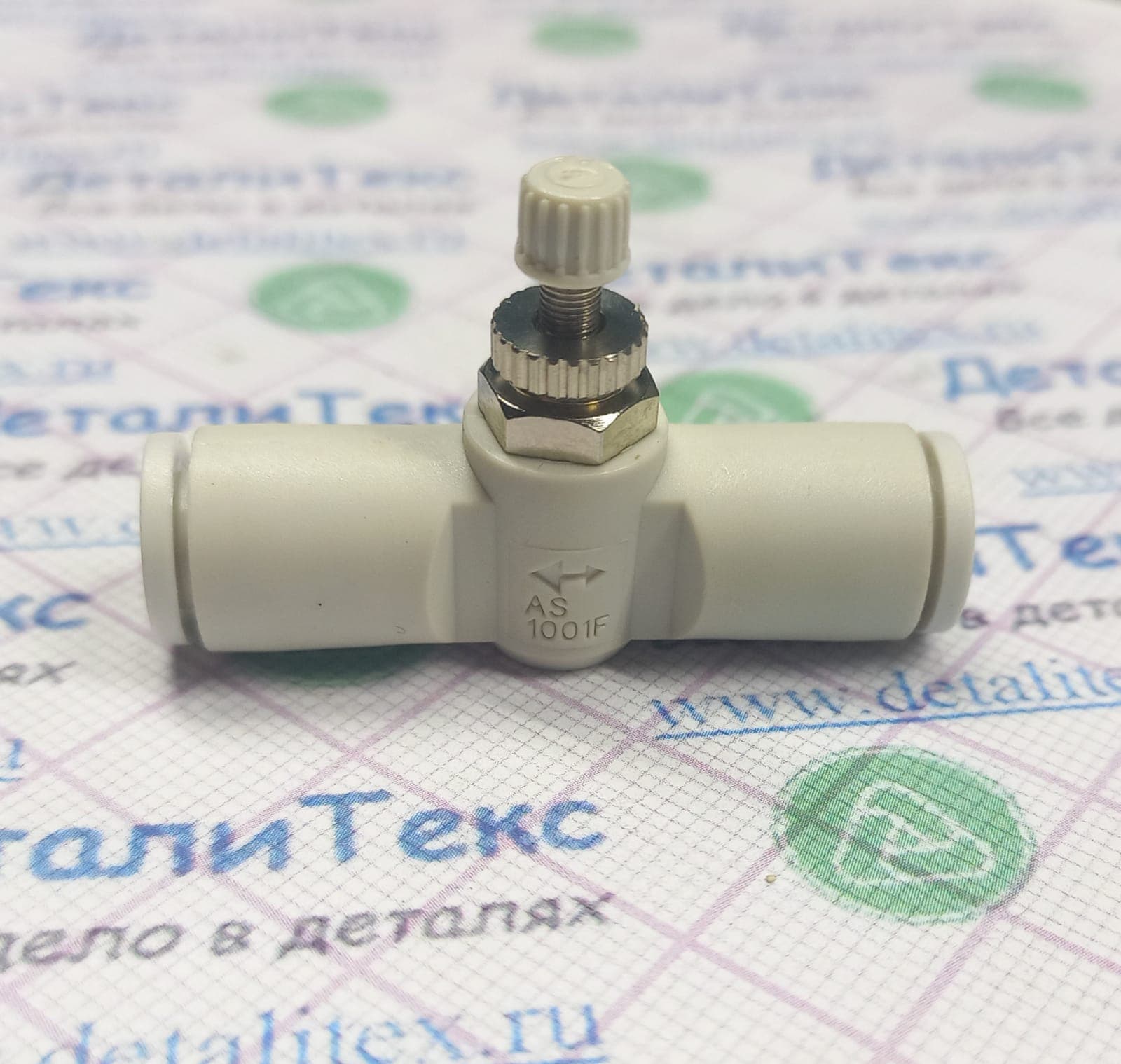 SCF06 (AS1001F-06) дроссельный вентиль (цанга d-6мм)