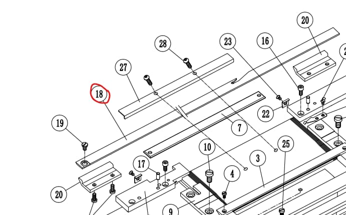 B99-N02/18 10G петледержатель 10кл, перед.