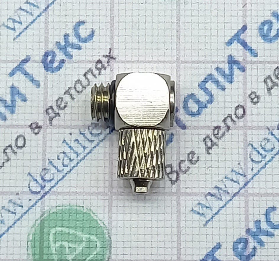 I-G-01-44/09 (I-G-01-09) Штуцер угловой M6/4мм