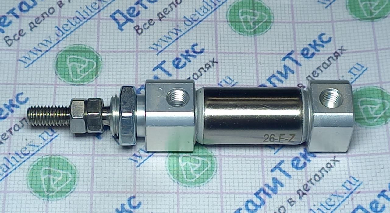 80-07 (M-14-3) пневмоцилиндр ножа резинки (шток М5)